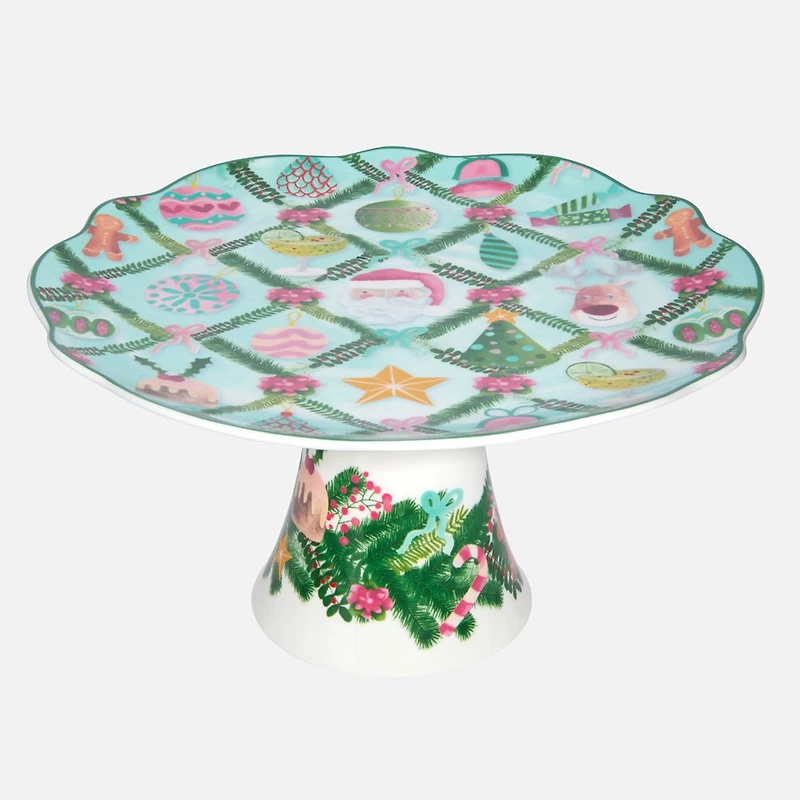 Tis the Season Maxwell & Williams Cake Stand