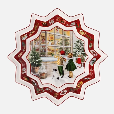Villeroy & Boch Toy's Fantasy Toy Shop Window Bowl, 9.5''