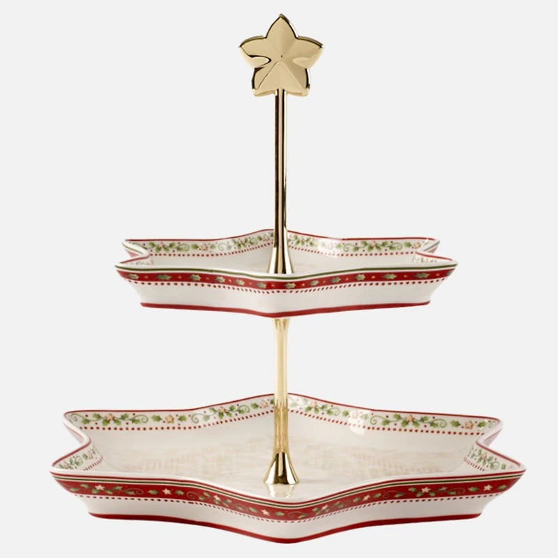 Villeroy & Boch Winter Bakery Delight Support à deux niveaux