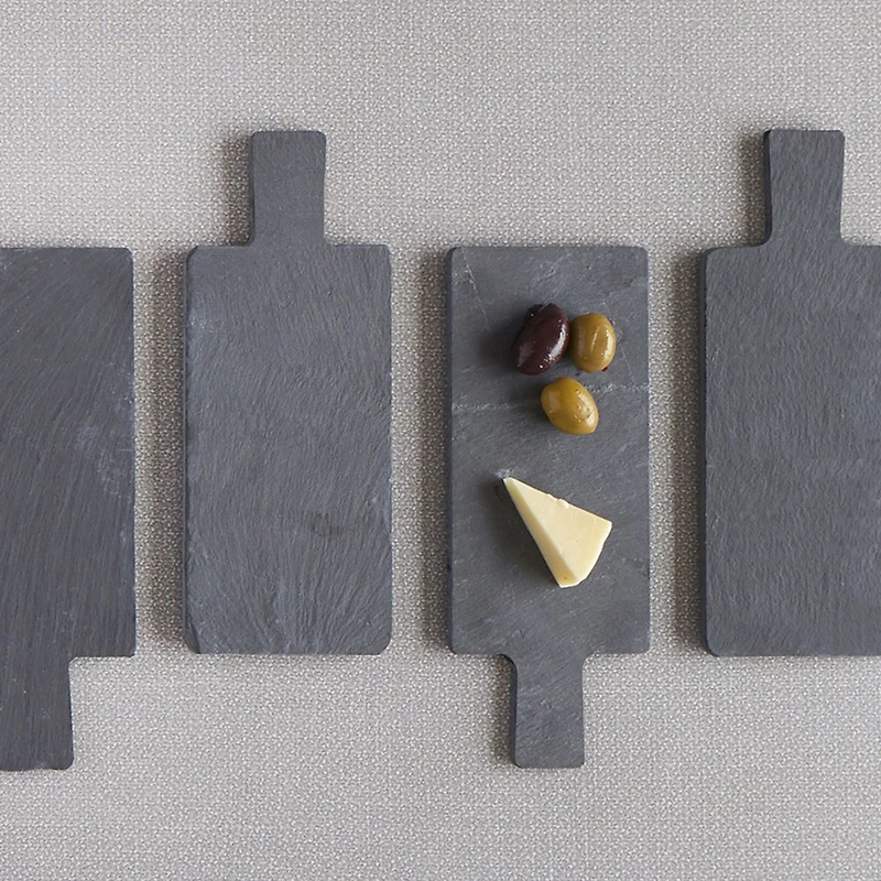 4-Piece Slate Serving Board