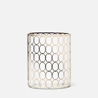 Tumbler With Gold Rings