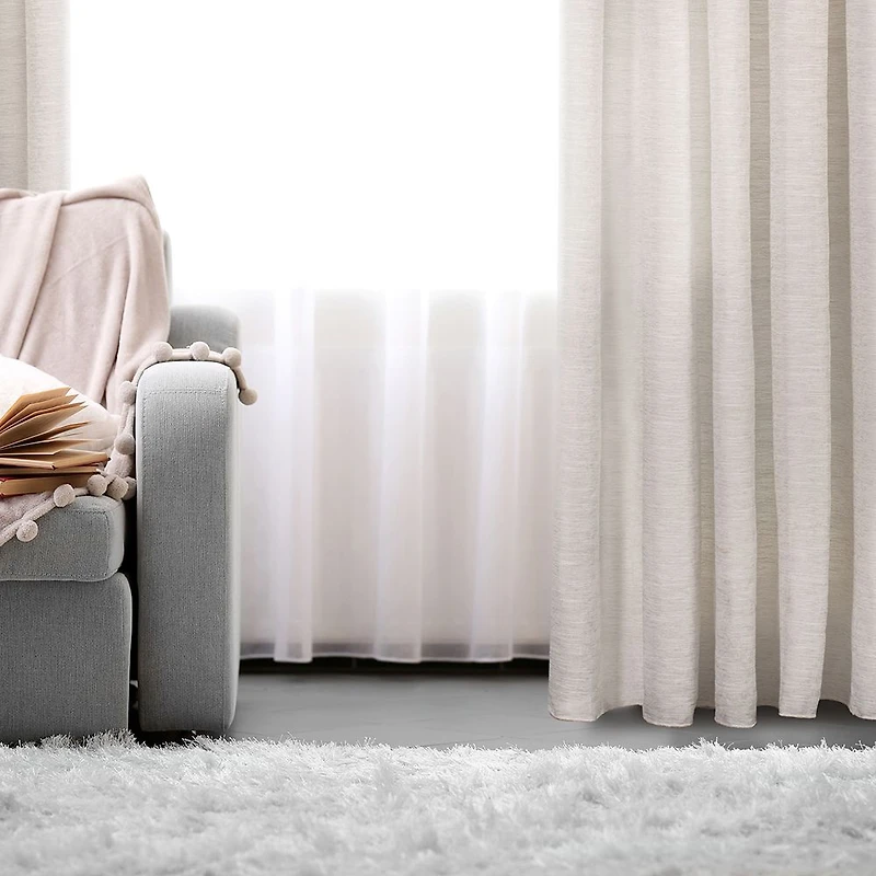 Rideaux jacquard à œillets « Zante »