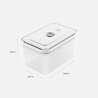 ZWILLING FRESH & SAVE Large Semi-transparent Plastic Vaccum Box 2.3L