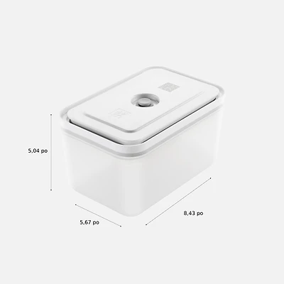 Large contenant sous-vide en plastique semi-transparent 2,3 L par ZWILLING FRESH & SAVE