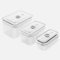 ZWILLING FRESH & SAVE 3-Piece Set Vaccum Box Small Medium and Large