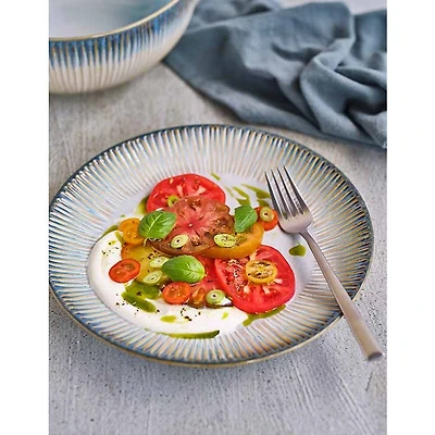 Assiettes de dîner Listra, ensemble de 4 - 25 cm