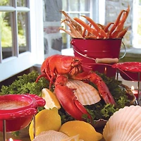 Seafood Pail - Red