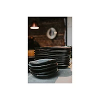 Assiettes ovales Streetfood, ensemble de 10