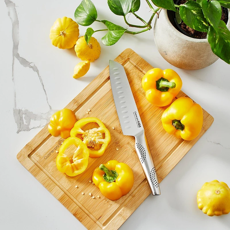 iD3 Santoku Knife 18cm & Cutting Board Set