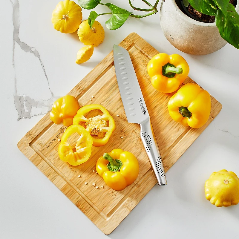 iD3 Santoku Knife 18cm & Cutting Board Set