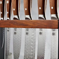 Wolfgang Starke Oak Harz Knife Block 7-Piece