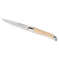 Laguiole Premium Steak Knife Bois Clair Handle, Set of 6