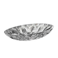 Crystal Bohemia Onion Oval Bowl