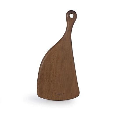 Planche à découper Prosciutto en bois thermo-traité foncé - 50 cm