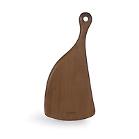 Planche à découper Prosciutto en bois thermo-traité foncé - 50 cm