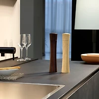 Pleats Ashwood Salt & Pepper Mill - 26 cm