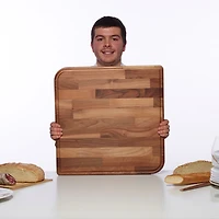 Grand Gourmand Walnut Chopping Block - 50 cm