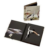 Ghemme Beech Wood Grand Crue Sommelier Double Hinge Corkscrew