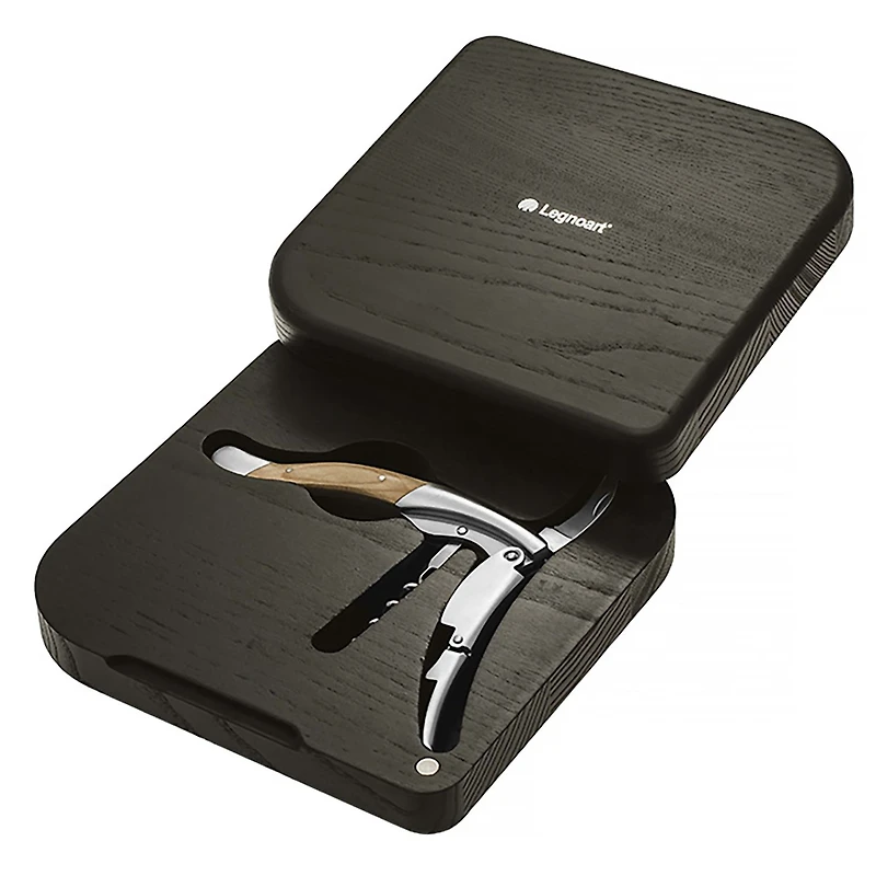Ghemme Beech Wood Grand Crue Sommelier Double Hinge Corkscrew