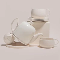 Théière Salam Monochrome Rose - 6 Tasses par Degrenne Paris