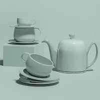 Théière Salam Monochrome Verte - 4 Tasses par Degrenne Paris