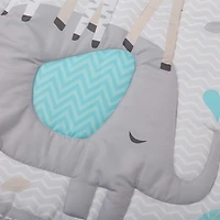 5-Piece Newborn Crib Bedding Set - Elephant & Giraffe