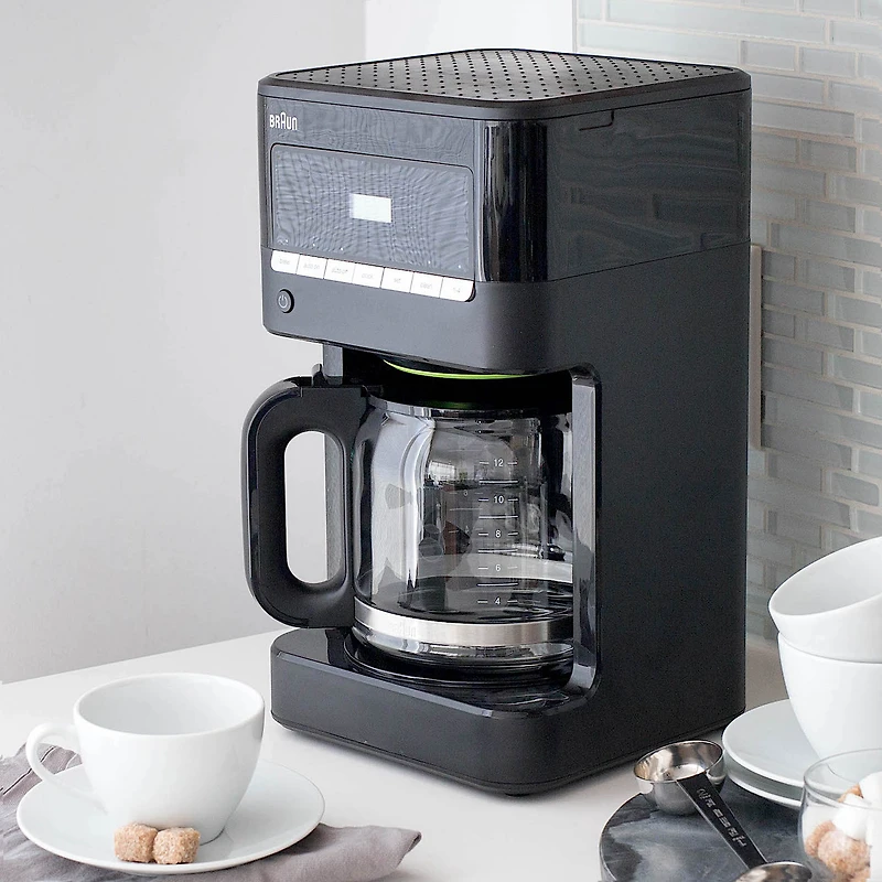 Braun BrewSense Drip Coffee Maker in Black