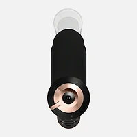 Machine à café et espresso à capsule Nespresso® Vertuo Next Premium avec Aeroccino par De'Longhi - Noir et rose doré