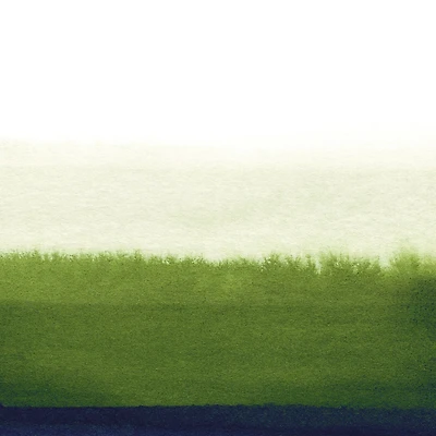 Emerald Forest Color Block Wallpaper Mural