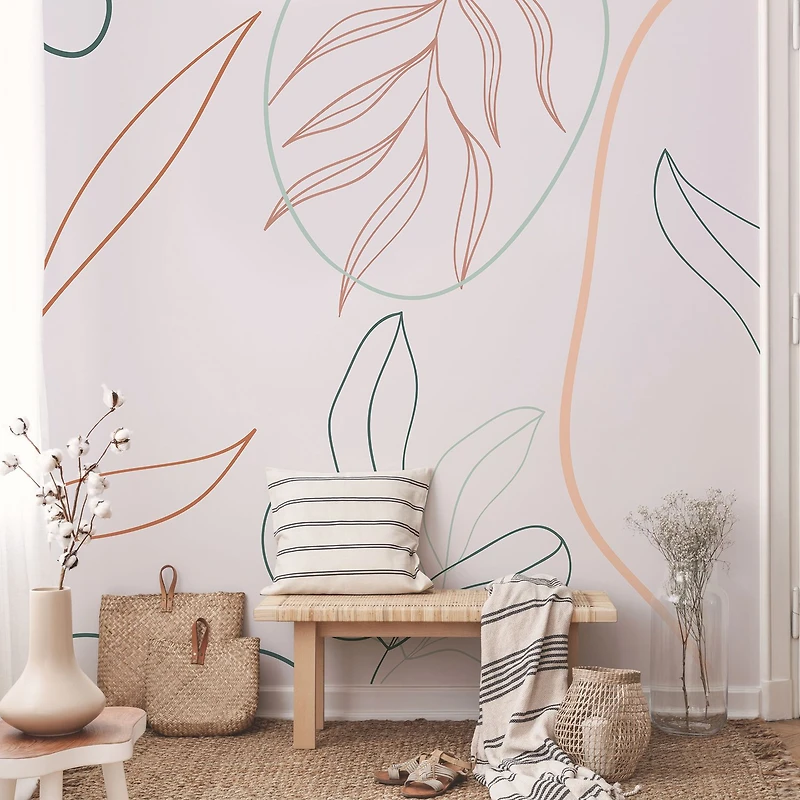 Papier peint mural « Floral Composition »