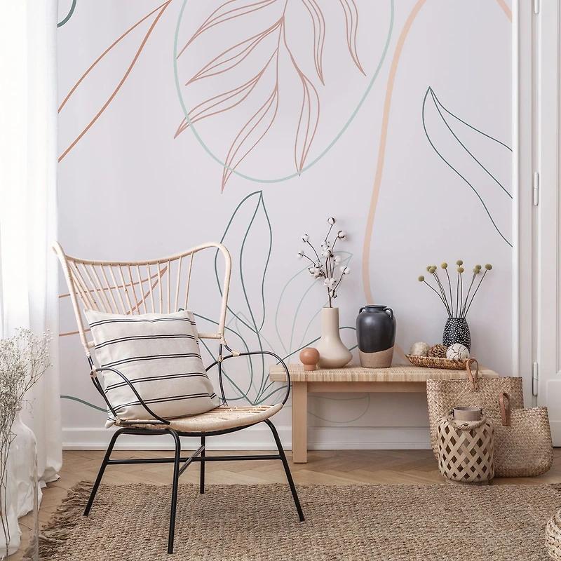 Papier peint mural « Floral Composition »