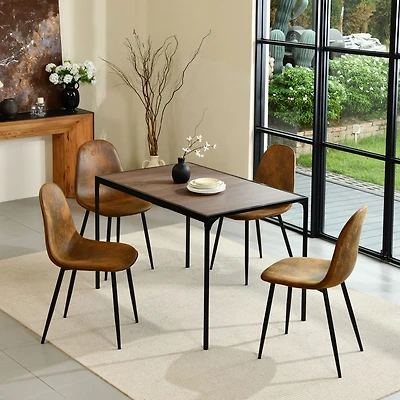 Set of 4 Minimalist Side Chairs