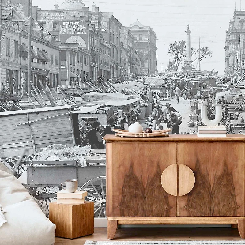 Papier peint mural « Jacques Cartier Square »