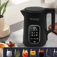 JS GOURMET VerAroma Smart LED Kettle with Temperature Control Double Wall - 1.7L