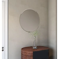 Katie 30 Framed Window Pane Mirror