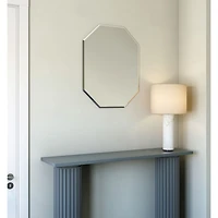 Kirwin miroir octogonal sans cadre