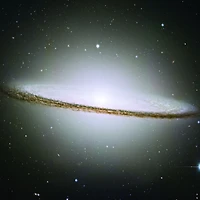 Papier peint mural « Majestic Sombrero Galaxy »