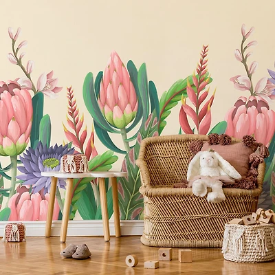 Proteas Flower Wallpaper Mural