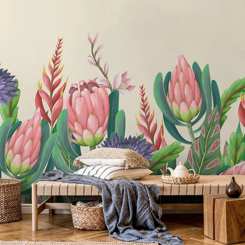 Papier peint mural « Proteas Flower