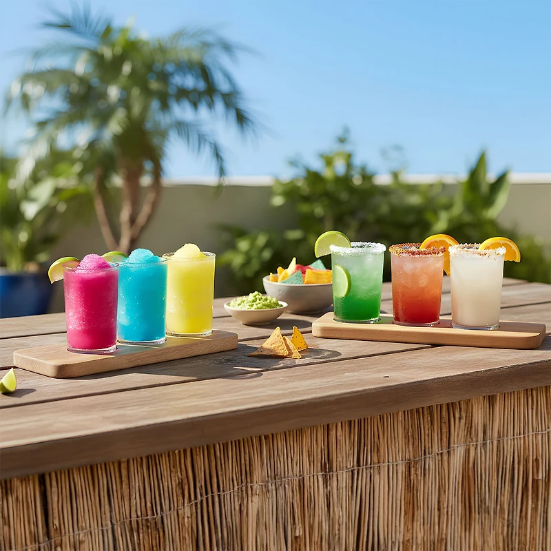 Final Touch Margarita Frozen Drink Flight, Set of 4