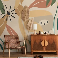 Sao Paulo Abstract Jungle Wallpaper Mural