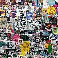 Papier peint mural « Street Stickers »