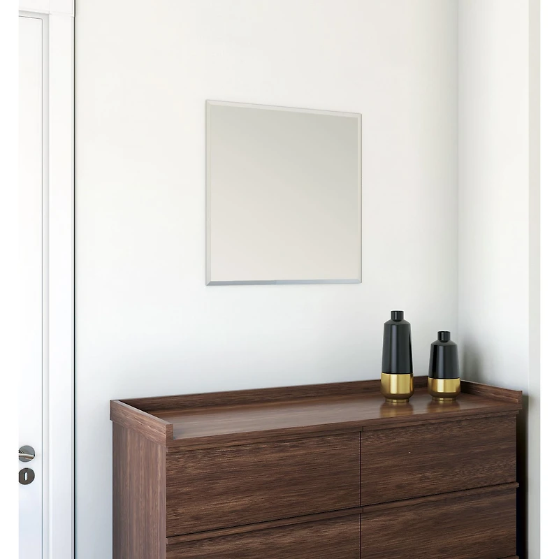 Sutton miroir carré sans cadre