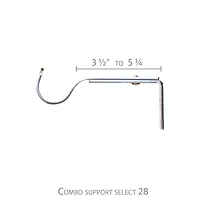 Venice Bay Window Rod - Black