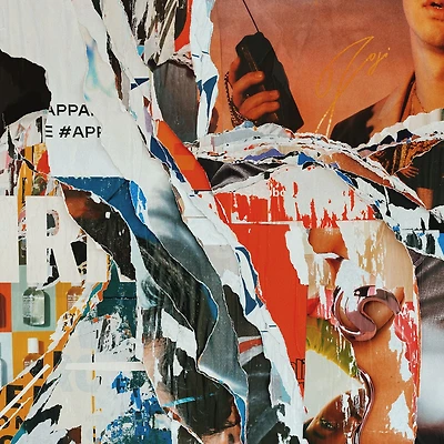 Torn Posters Wallpaper Mural