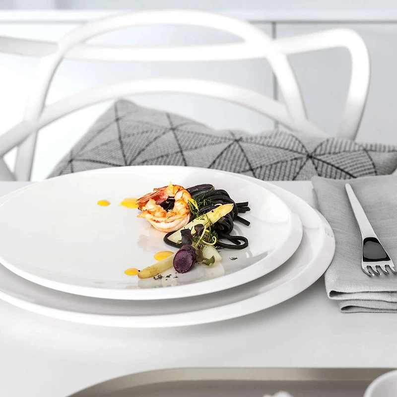 Villeroy & Boch New Moon Dinner Set, 12 Pieces - White