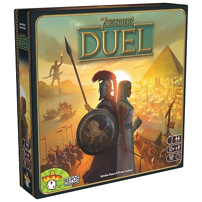 7 Wonders Duel Board Game - French version