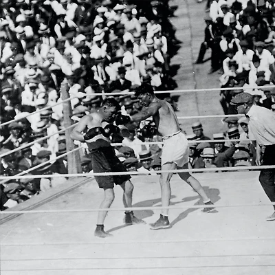 Vintage Dempsey Boxing Wallpaper Mural