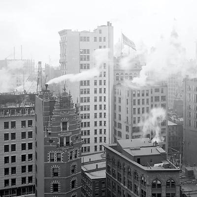 Vintage New York City Wallpaper Mural