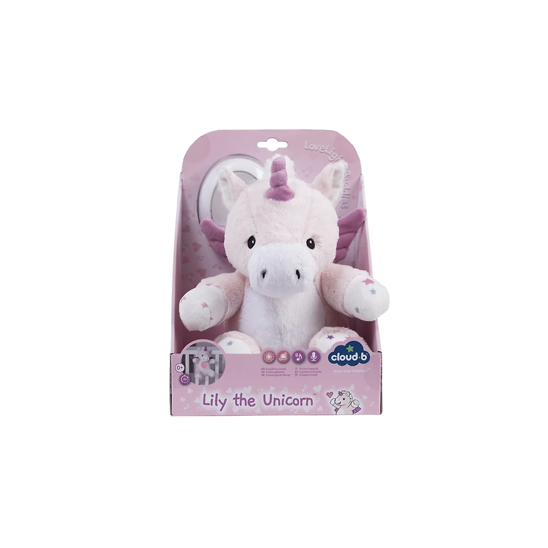 LoveLight™ Buddies with Sounds and Lights - Lily The Unicorn